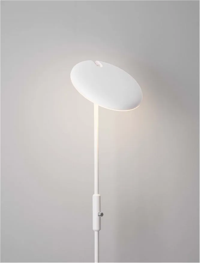 Lampadar NOTOS LED 30 W, 220-240 V, 2288 lm, 3000K, IP20, aluminiu și acril