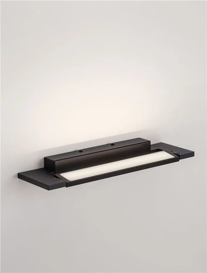 Aplică LIVO LED 10 W, 220-240 V, 650 lm, 3000-4000K, IP44, CCT selectabil prin DIP switch, aluminiu, acril și oțel