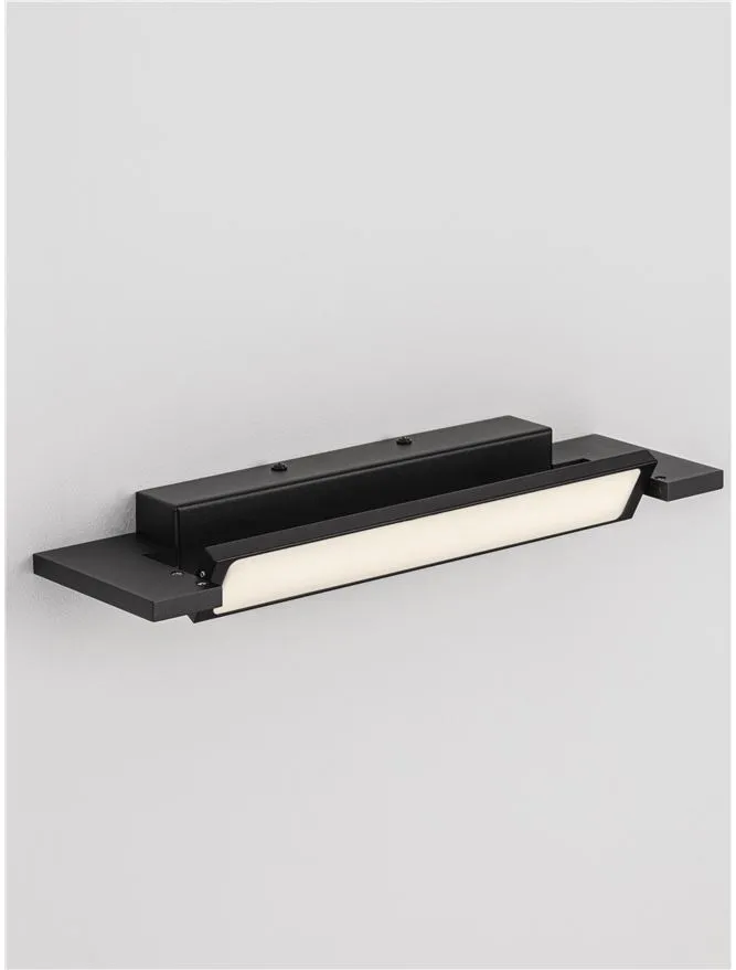 Aplică LIVO LED 10 W, 220-240 V, 650 lm, 3000-4000K, IP44, CCT selectabil prin DIP switch, aluminiu, acril și oțel