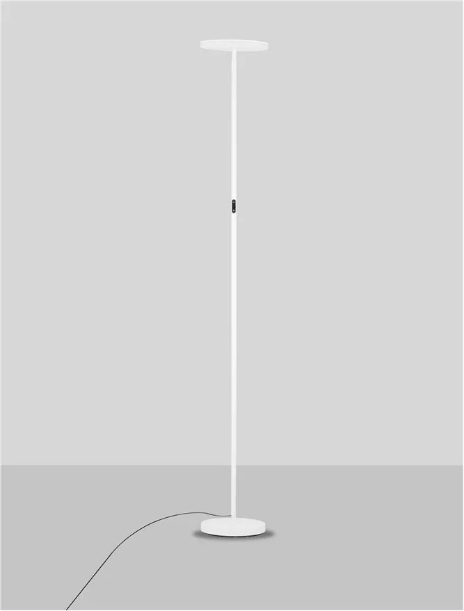 Lampadar SINKRO LED 30 W, 110-240 V, 2270 lm, 3000K, IP20, acril și oțel