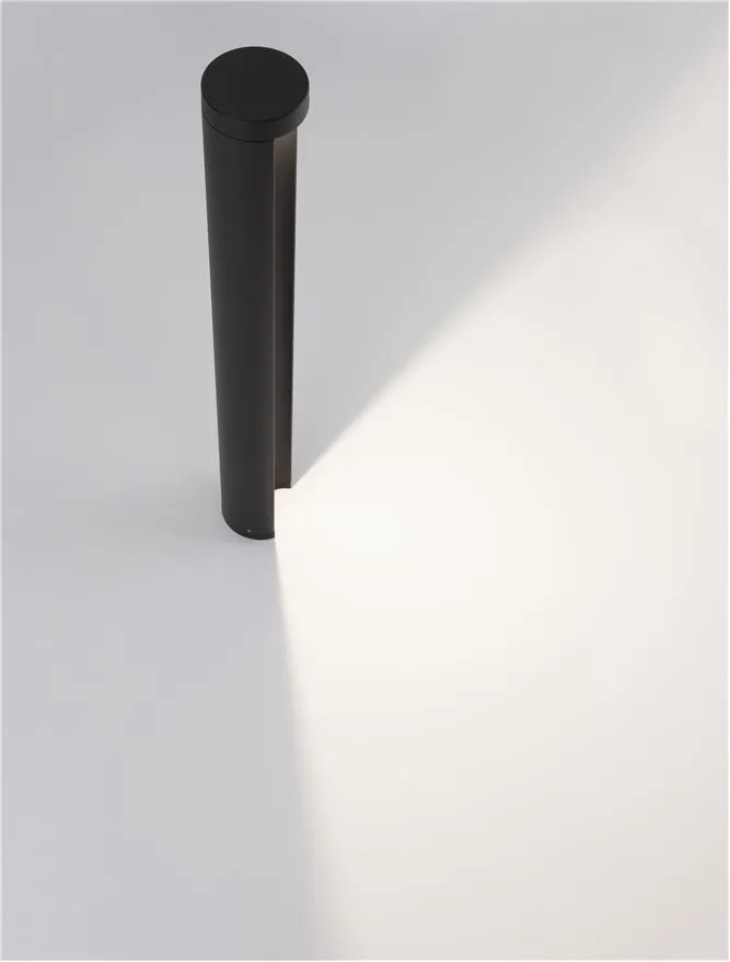 Stâlp TIEN LED 9 W, 220-240 V, 470 lm, 3000K, IP54, aluminiu și sticlă 8