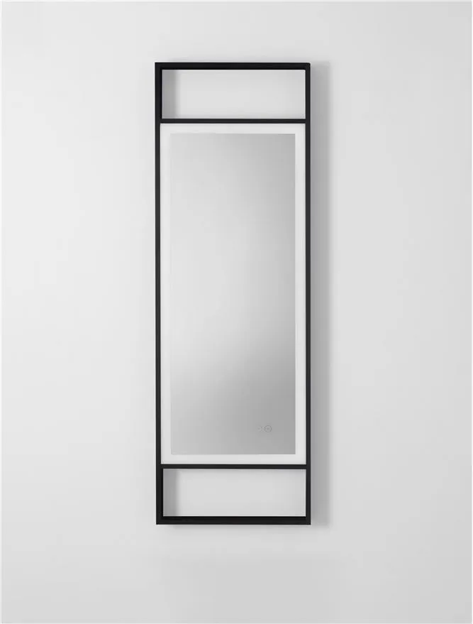 Oglindă DOUL LED 37 W, 220-240 V, 385 lm, 4000K, IP44, aluminiu și sticlă