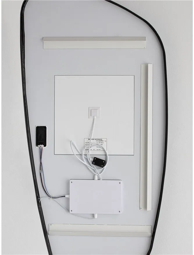 Oglindă SINIA LED 53 W, 220-240 V, 1092 lm, 3000K, IP44, aluminiu și sticlă