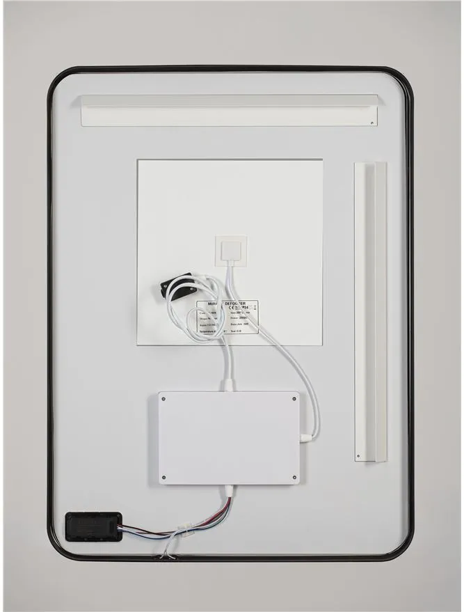 Oglindă SINIA LED 48 W, 220-240 V, 1132 lm, 3000K, IP44, aluminiu și sticlă