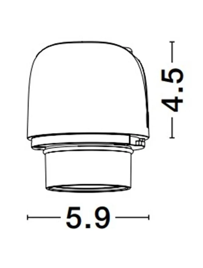 Spot WALL%20WASHER LED 15 W, 220-240 V, 788 lm, 3000K, IP20, UGR <13, CRI ≥98, aluminiu