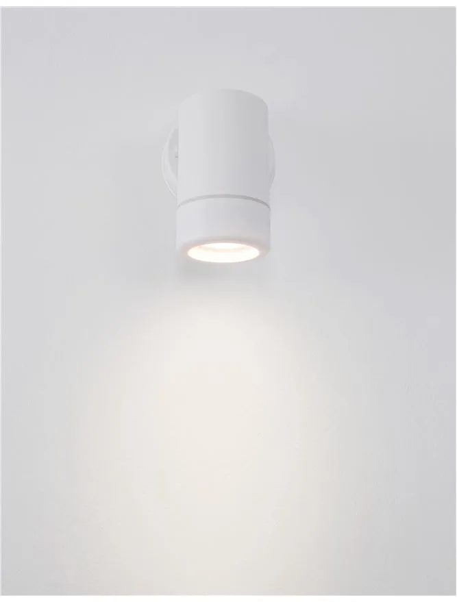 Aplică exterior LIMBIO GU10, 1x7 W, 220-240 V, IP44, sticlă și ABS