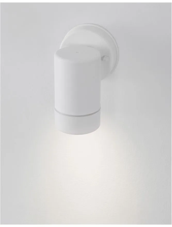Aplică exterior LIMBIO GU10, 1x7 W, 220-240 V, IP44, sticlă și ABS