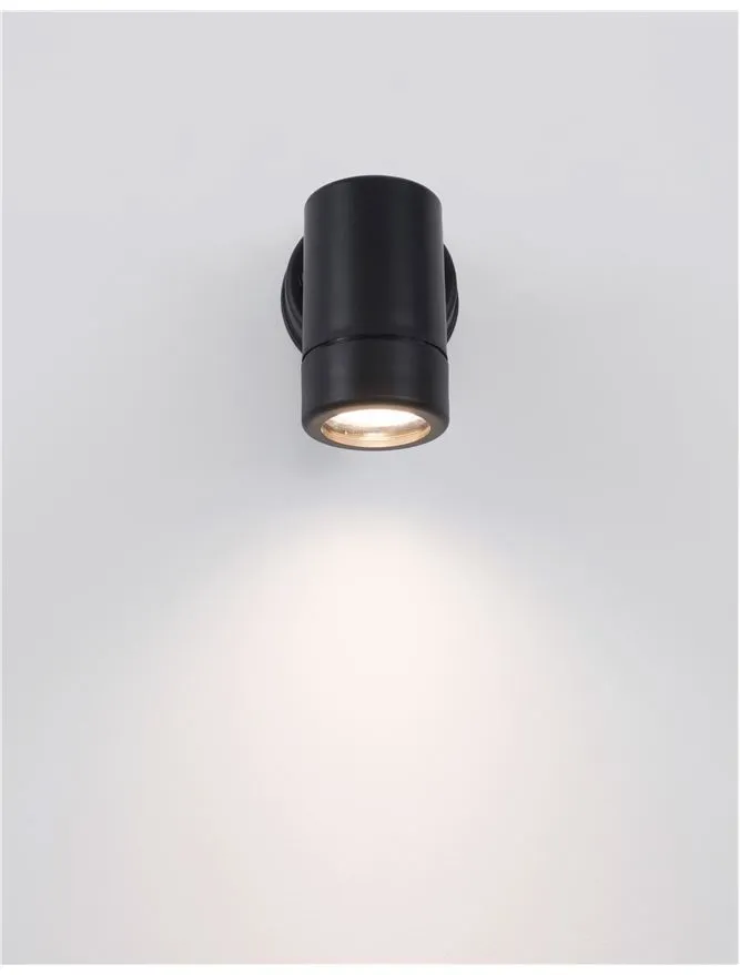 Aplică exterior LIMBIO GU10, 1x7 W, 220-240 V, IP44, sticlă și ABS