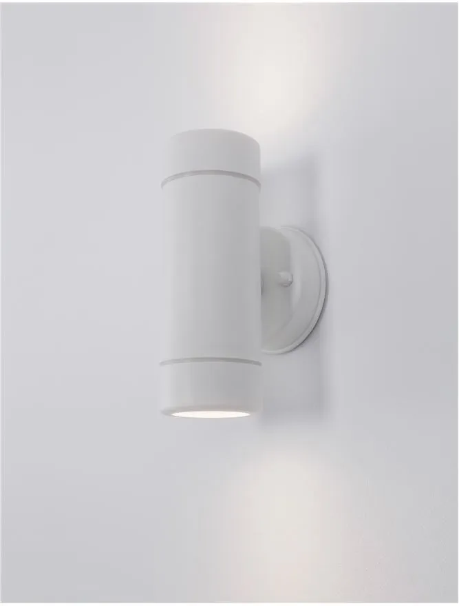 Aplică exterior LIMBIO GU10, 2x7 W, 220-240 V, IP44, acril și sticlă