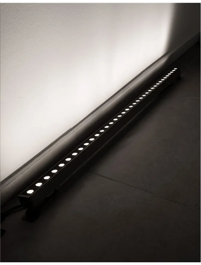 Aplică exterior WALL%20WASHER LED 15 W, 24 V, 746 lm, 3000K, IP67, aluminiu și sticlă