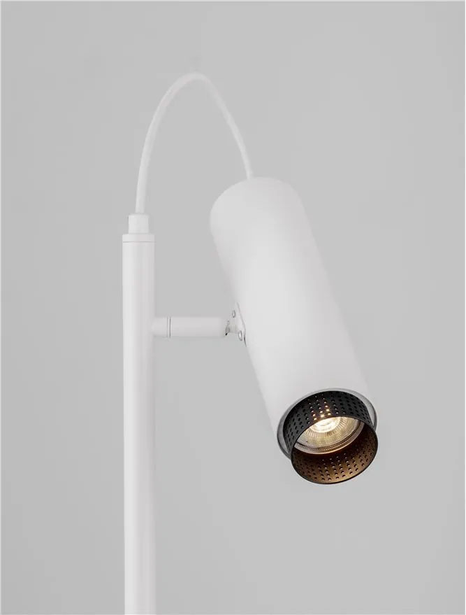 Lampadar NESSI GU10, 1x10 W, 100-240 V, IP20, aluminiu