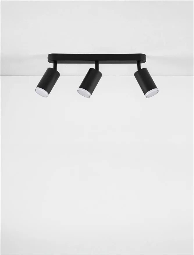 Suspensie MAO GU10, 3x10 W, 100-240 V, IP44, aluminiu și acril