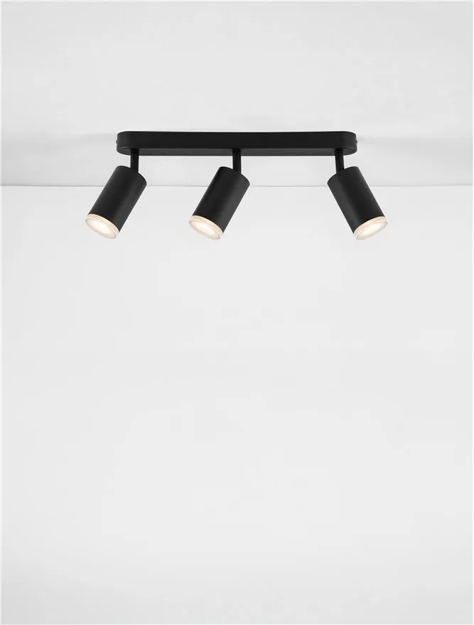 Suspensie MAO GU10, 3x10 W, 100-240 V, IP44, aluminiu și acril