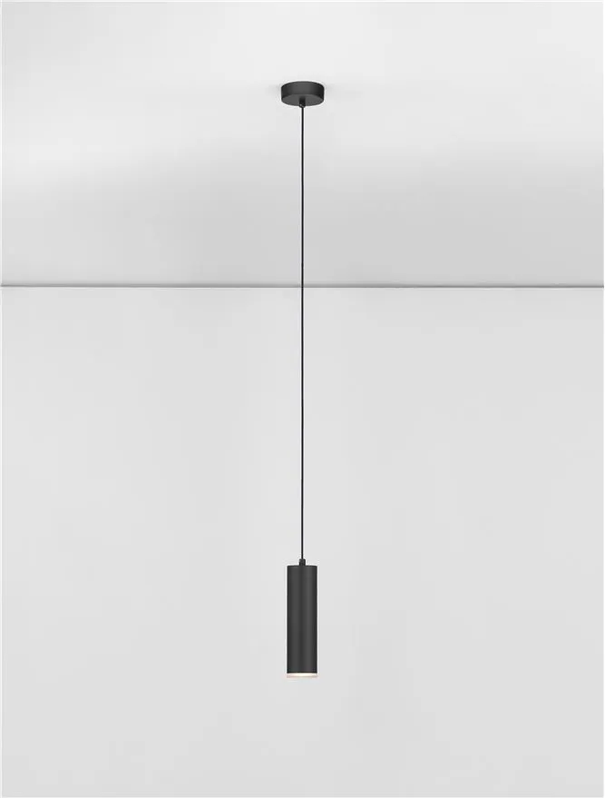 Suspensie MAO GU10, 1x10 W, 100-240 V, IP44, aluminiu și acril