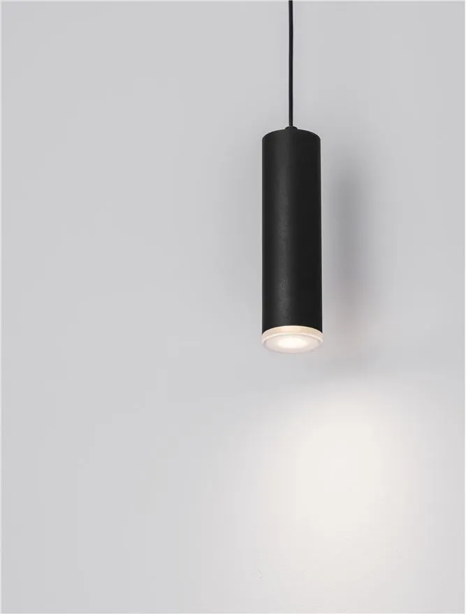Suspensie MAO GU10, 1x10 W, 100-240 V, IP44, aluminiu și acril
