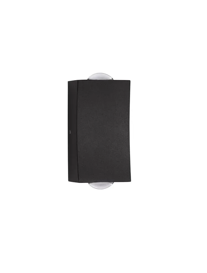 Aplică exterior DEWEI LED 2x2 W, 100-240 V, 400 lm, 3000K, aluminiu și acril