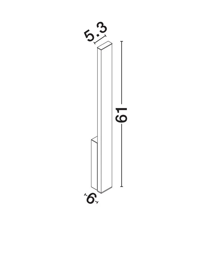 Aplică exterior ISOS LED 6 W, 220-240 V, 517 lm, 3000K, IP65, aluminiu 6