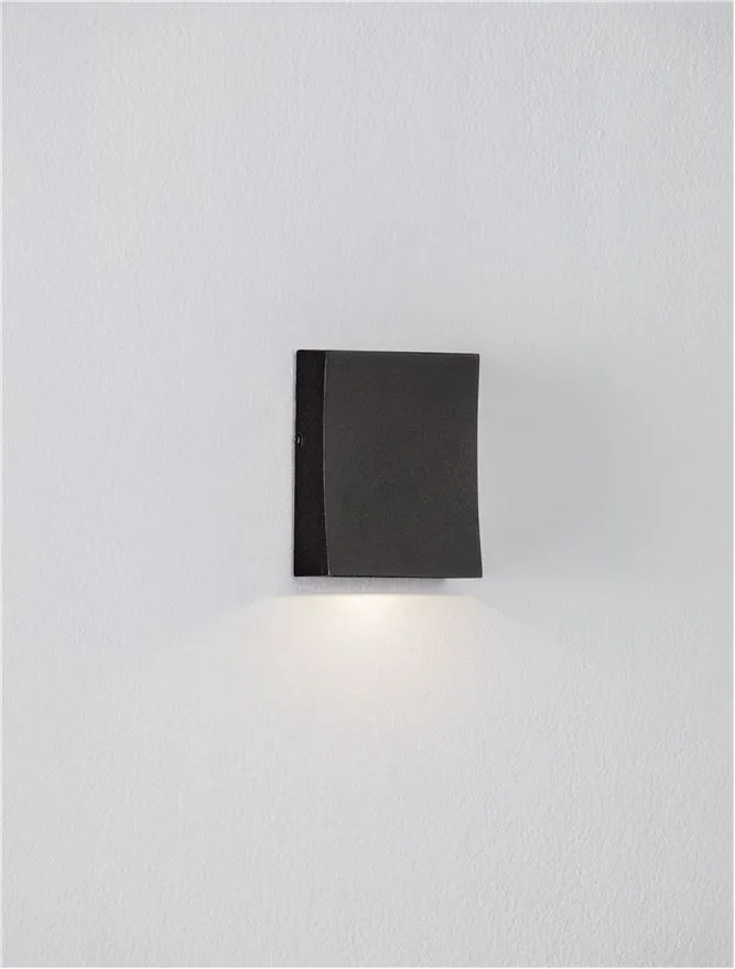 Aplică exterior BOXY LED 3 W, 220-240 V, 157 lm, 3000K, IP65, aluminiu și sticlă 4