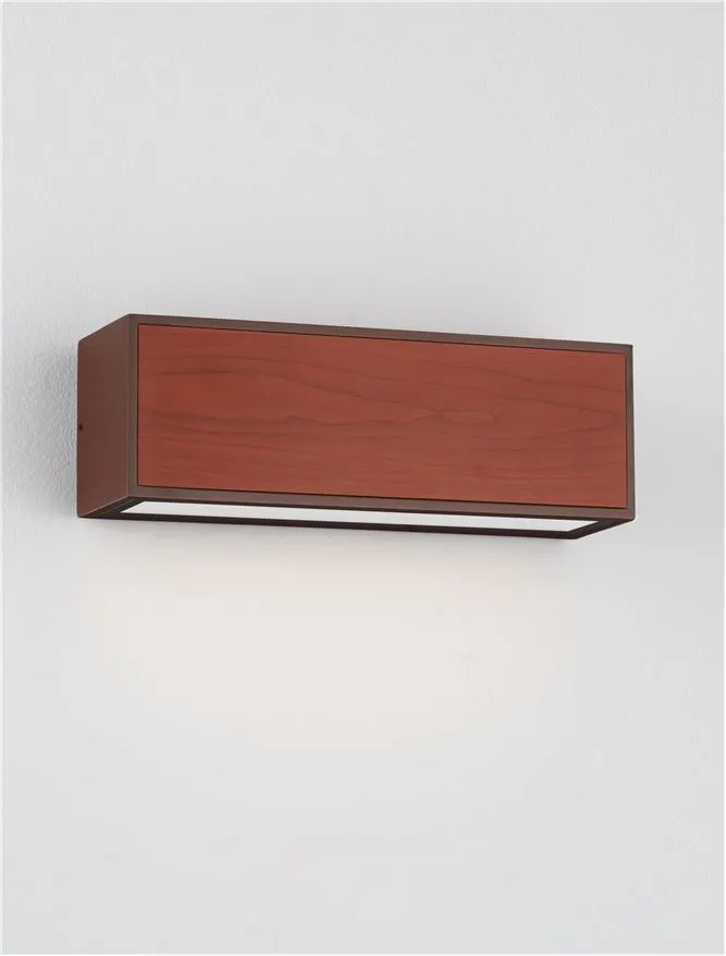Aplică exterior BROWN LED 2 W, 3.7 V, 82 lm, 3000K, IP65, aluminiu și sticlă 3