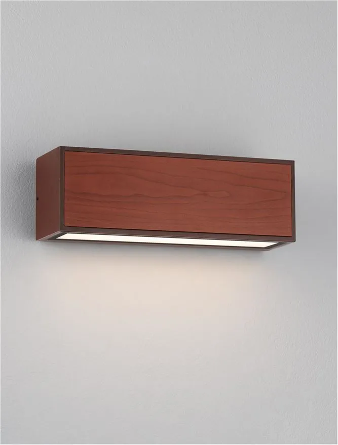 Aplică exterior BROWN LED 2 W, 3.7 V, 82 lm, 3000K, IP65, aluminiu și sticlă 4