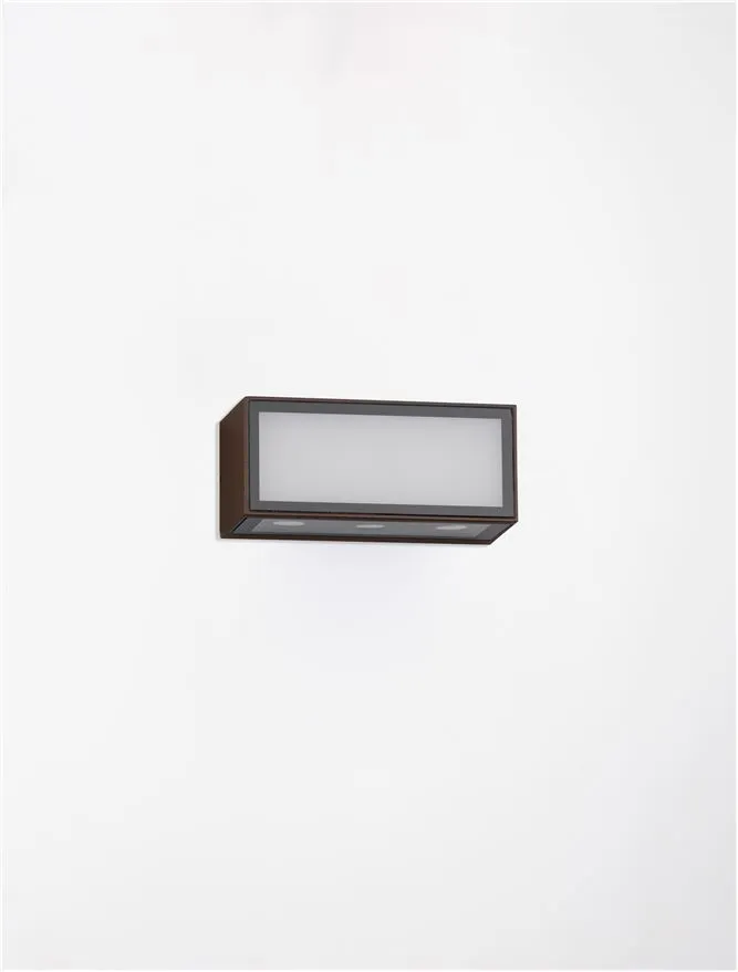 Aplică exterior INGA LED 11 W, 220-240 V, 875 lm, 3000K, IP65, aluminiu și sticlă 3