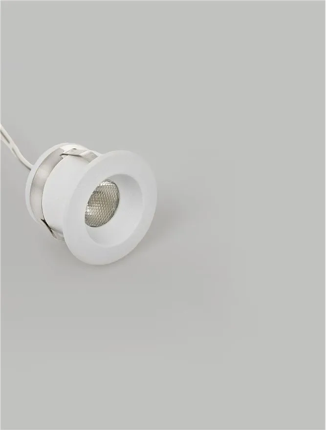 Spot Loggia LED 1 W, 220-240 V, 3000K, IP44, UGR <7, CRI ≥90, aluminiu