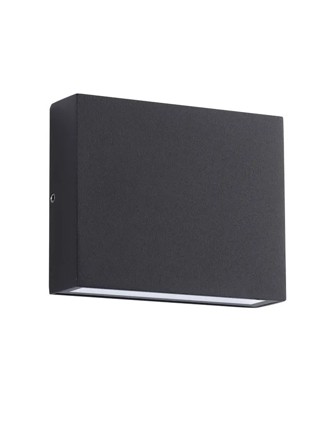 Aplică exterior TICK LED 7 W, 220-240 V, 416 lm, 3000K, IP54, aluminiu și sticlă 2