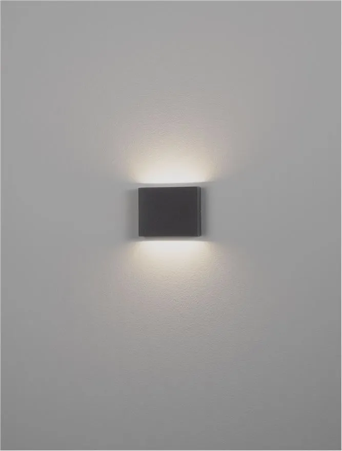 Aplică exterior TICK LED 7 W, 220-240 V, 416 lm, 3000K, IP54, aluminiu și sticlă 7