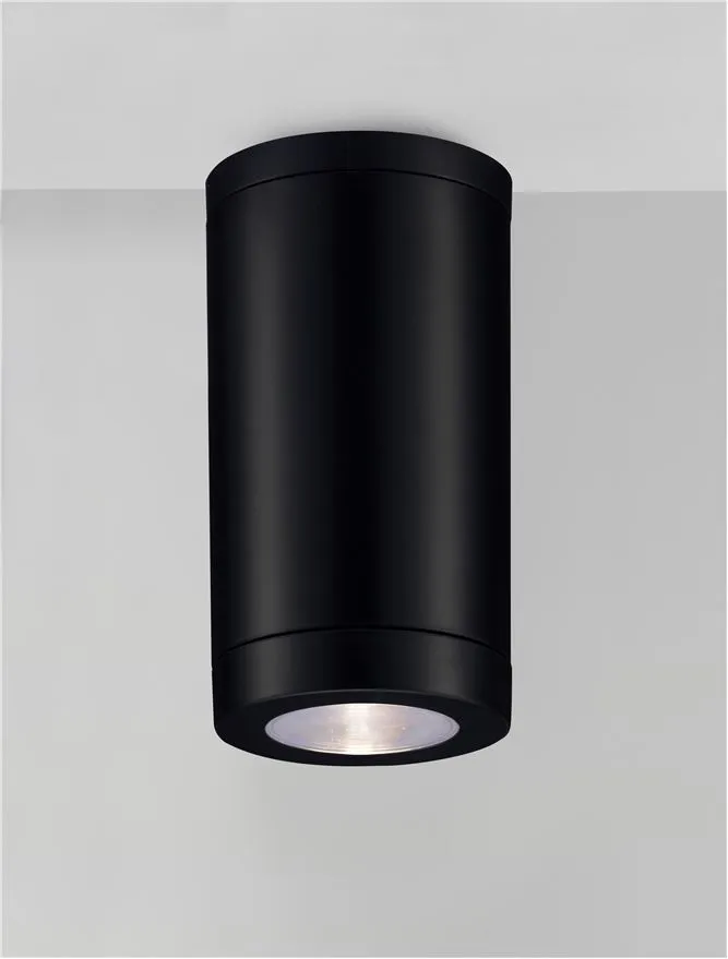 Plafonieră exterior SPOT GU10, 1x10 W, 100-240 V, IP54, policarbonat și acril