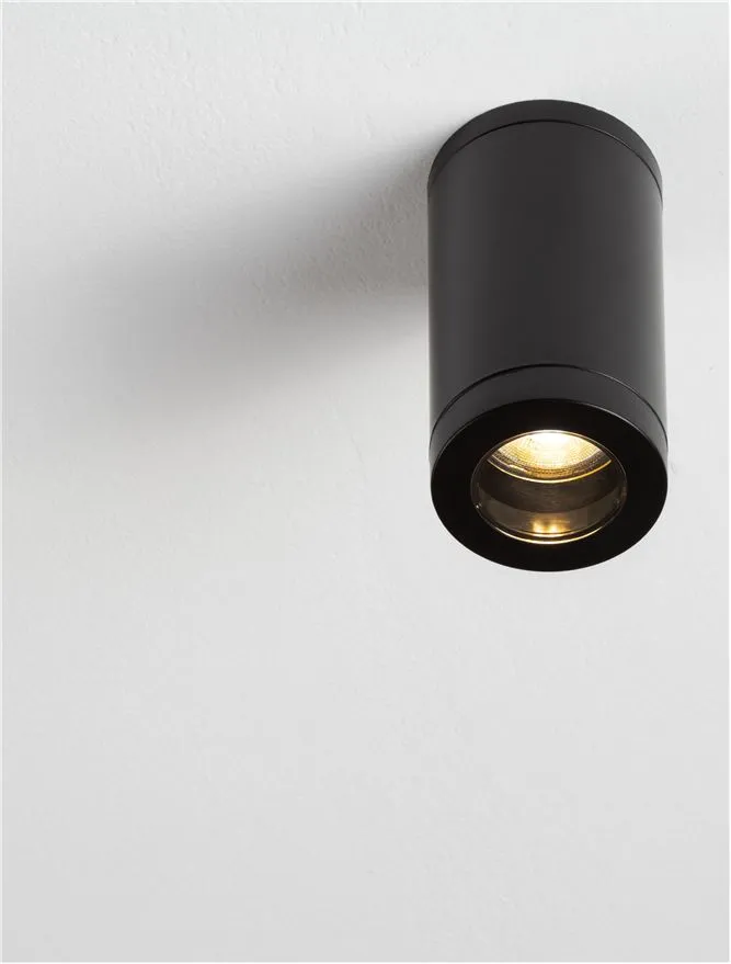 Plafonieră exterior SPOT GU10, 1x10 W, 100-240 V, IP54, policarbonat și acril