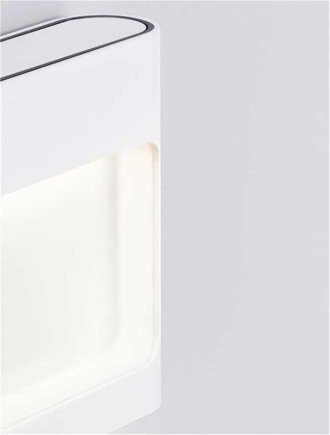 Aplică exterior TALL LED 6 W, 220-240 V, 388 lm, 3000K, IP54, aluminiu și sticlă 6