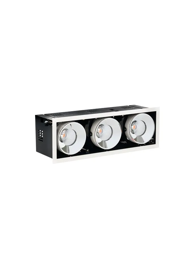 Spot Oblio LED 84 W, 220-240 V, 5763 lm, 3000K, IP20, UGR <16, CRI ≥90, aluminiu