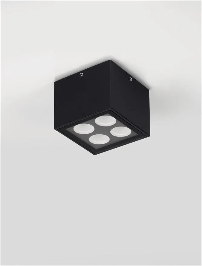 Plafonieră exterior SIMPLY LED 8 W, 220-240 V, 448 lm, 3000K, IP54, aluminiu și sticlă