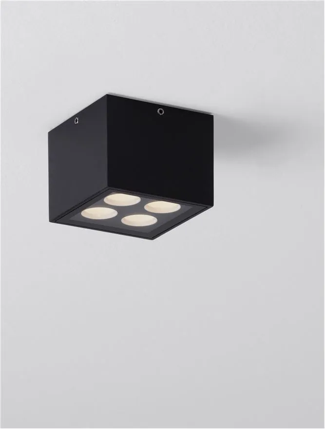 Plafonieră exterior SIMPLY LED 8 W, 220-240 V, 448 lm, 3000K, IP54, aluminiu și sticlă