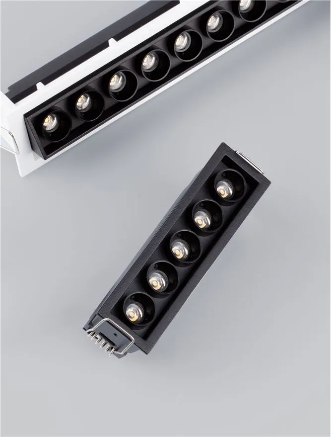 Spot Strealth LED 8 W, 220-240 V, 700 lm, 3000K, IP20, UGR <19, CRI ≥90, aluminiu