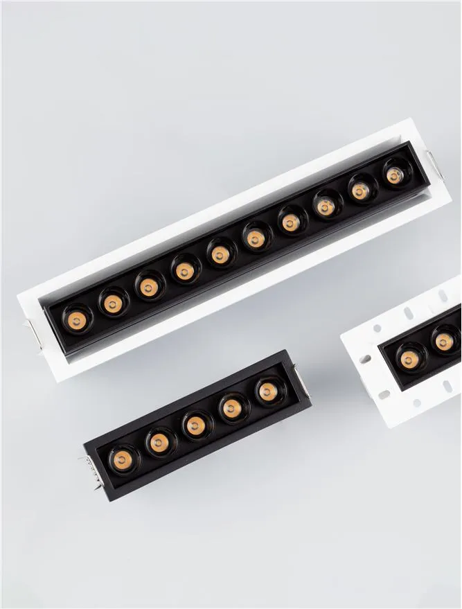 Spot Strealth LED 15 W, 220-240 V, 1400 lm, 3000K, IP20, UGR <19, CRI ≥90, aluminiu