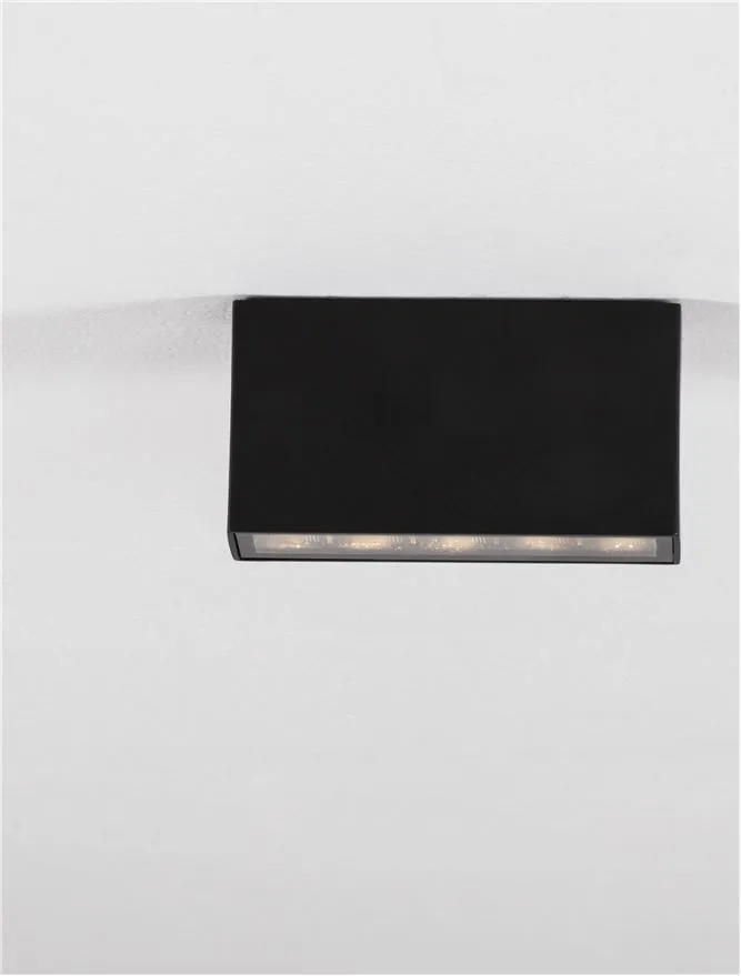 Plafonieră exterior JAX LED 7 W, 220-240 V, 560 lm, 3000K, IP65, aluminiu și sticlă