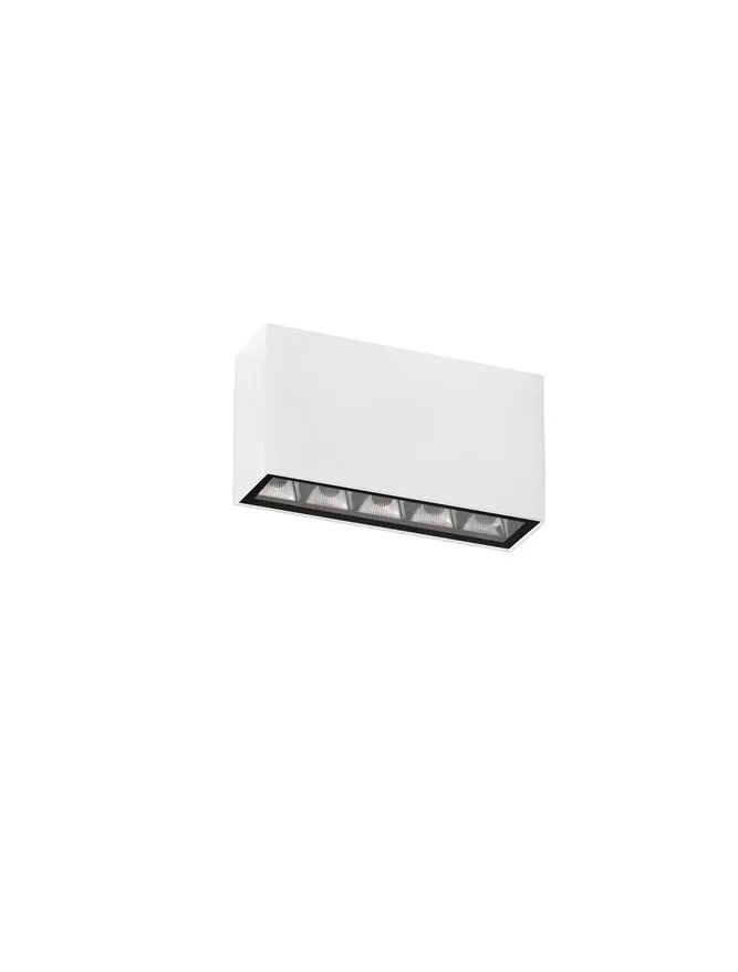 Plafonieră exterior JAX LED 7 W, 220-240 V, 560 lm, 3000K, IP65, aluminiu și sticlă