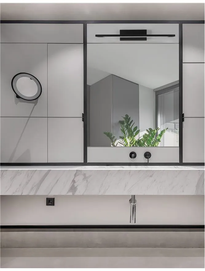 Aplică MONDRIAN LED 12 W, 220-240 V, 913 lm, 3000K, IP44, aluminiu și acril