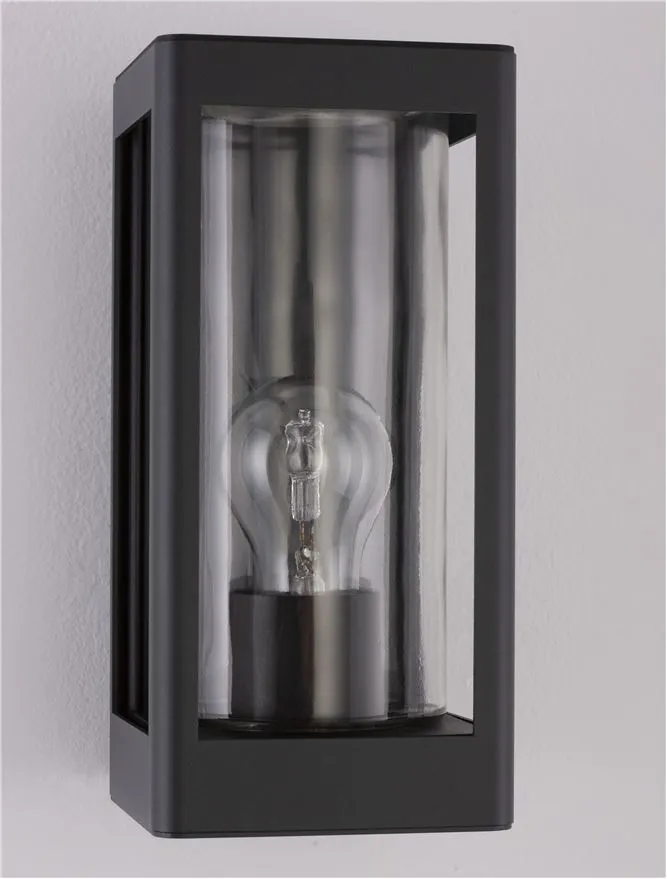 Aplică exterior FIGO E27, 1x12 W, 110-240 V, IP54, aluminiu și sticlă 4