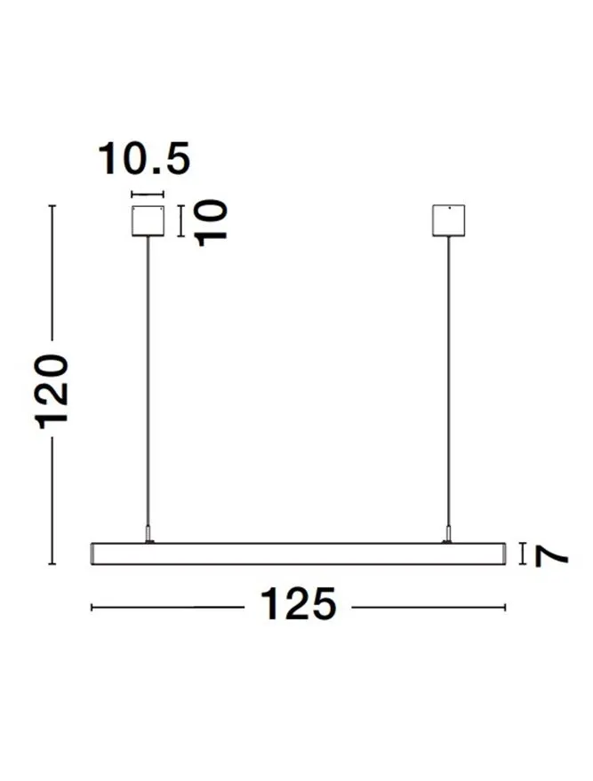 SMART%20LINA LED 16 W, 220-240 V, 960 lm, 3000K, IP20, UGR <8, CRI ≥90, dimmabil, aluminiu