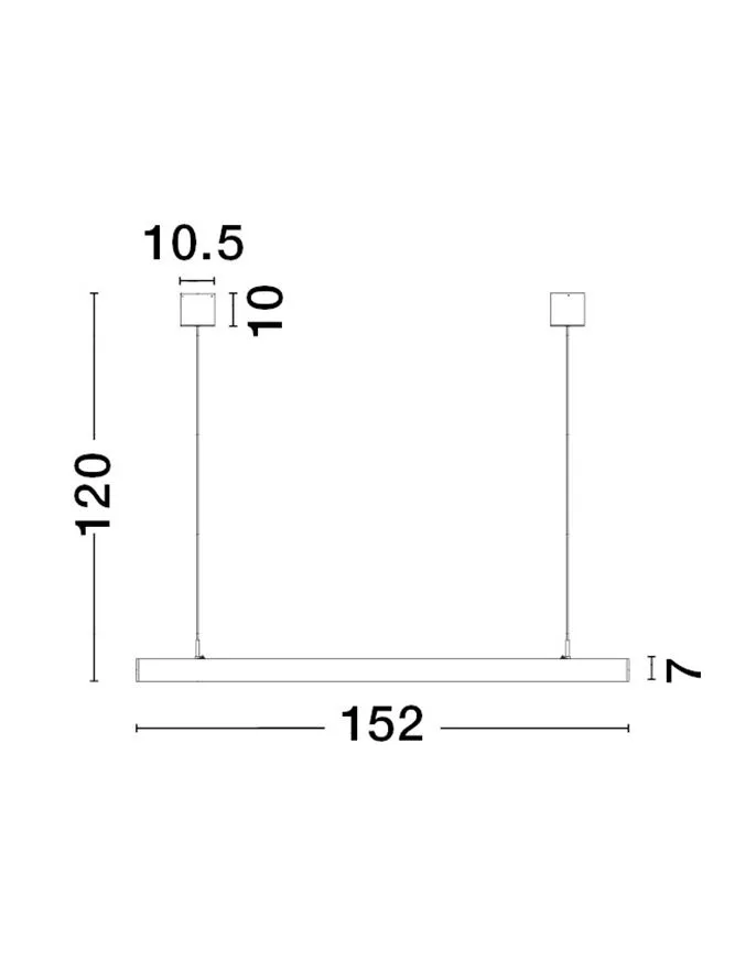 SMART%20LINA LED 25 W, 220-240 V, 1625 lm, 3000K, IP20, UGR <8, CRI ≥90, dimmabil, aluminiu