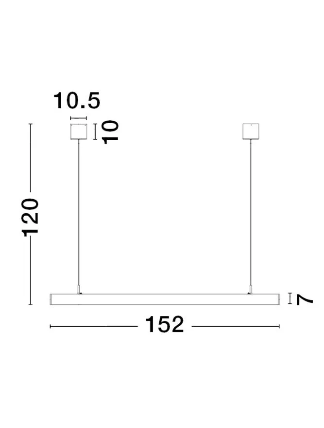 SMART%20LINA LED 25 W, 220-240 V, 1625 lm, 4000K, IP20, UGR <8, CRI ≥90, dimmabil, aluminiu