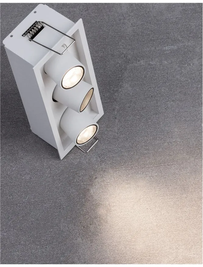 Spot DESERT LED 9 W, 9 V 350 mA, 630 lm, 3000K, IP20, aluminiu