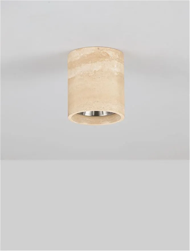 Plafonieră exterior BALMA LED 10 W, 220-240 V, 810 lm, 3000K, IP65, travertine