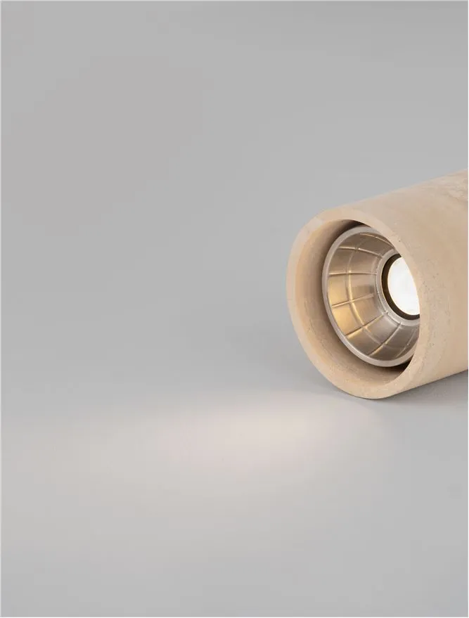 Plafonieră exterior BALMA LED 10 W, 220-240 V, 810 lm, 3000K, IP65, travertine