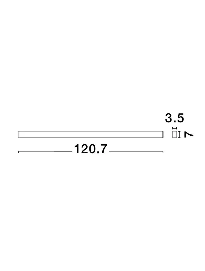 LINA 40 W, 220-240 V, 2800 lm, 4000K, IP20, UGR <19, CRI ≥90, aluminiu