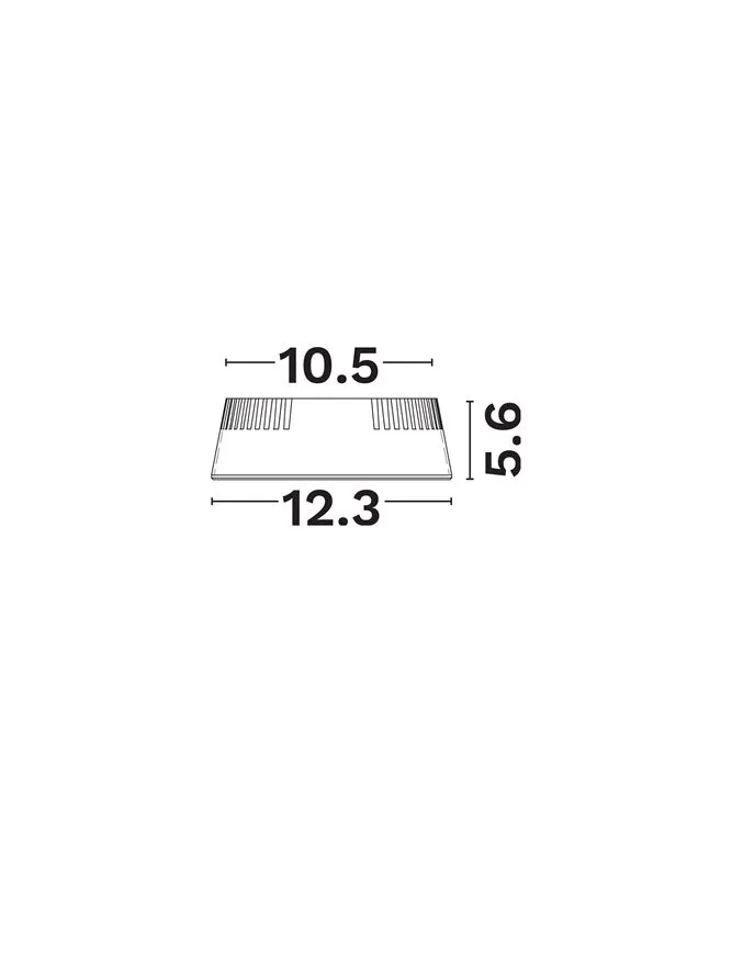Plafonieră/Suspensie EL201 3 W, 220-240 V, pc