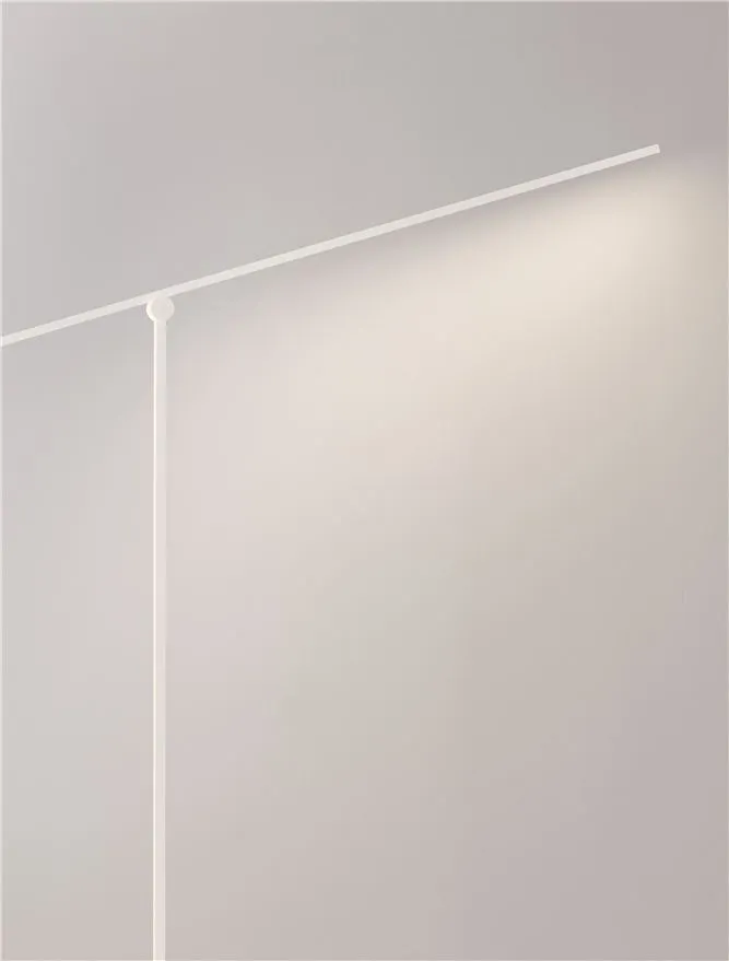 Lampadar TENSO LED 24 W, 220-240 V, 909 lm, 3000K, IP20, dimmabil tactil în 3 trepte, aluminiu 8