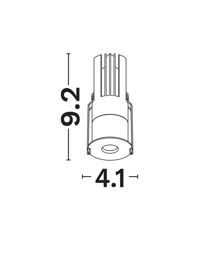 Spot MiniOne%20Special%20Lenses 8 W, 36 V 200 mA, 2700K, IP20, aluminiu